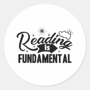 Sticker Rond Reading est un élément fondamental