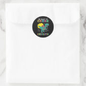 Sticker Rond Ready to crush kindergarten (Sac)