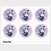 Sticker Rond Reaper Bunny (Feuille)