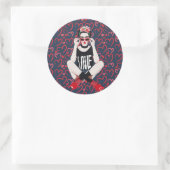 Sticker Rond Rebel Frida (Sac)