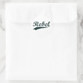 Sticker Rond Rebelle 1 (Sac)