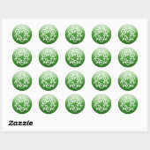 Sticker Rond ReBicycle Green (Feuille)
