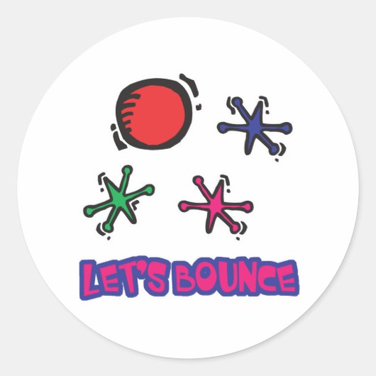 Sticker Rond Rebondit Jacks Jax (Devant)