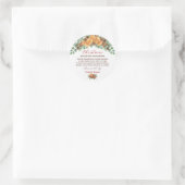 Sticker Rond Recette de pot-pourri de Noël fait maison pour la (Sac)