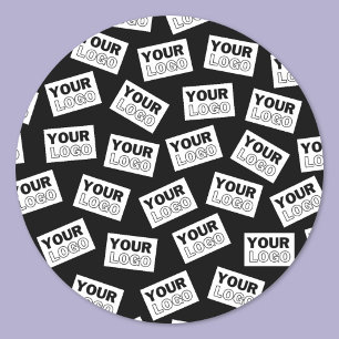 Sticker Rond Recherchez votre logo ou n'importe quelle photo au