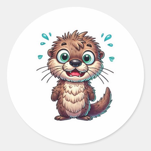 Sticker Rond Récompense Animale (Devant)