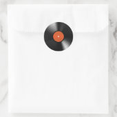 Sticker Rond Record (Sac)