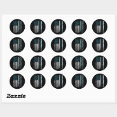 Sticker Rond Récovery (Feuille)