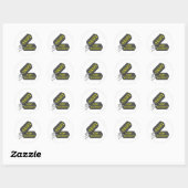 Sticker Rond Recrutement de l'armée (Feuille)