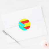 Sticker Rond Rectangles (Enveloppe)