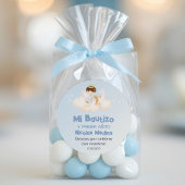 Sticker Rond Recuerdos Bautizo mignon Baptême Première année Fa