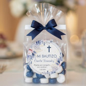 Sticker Rond Recuerdos de Bautizo Baptême Christening Faveurs