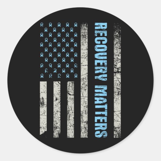 Sticker Rond Récupération S - Anniversaire Sobre Sobre Aa Na (Devant)