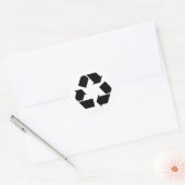 Sticker Rond Recyclage (Enveloppe)