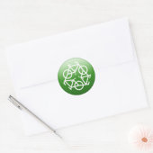STICKER ROND RECYCLE (Enveloppe)