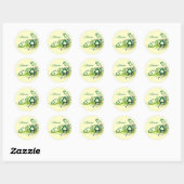 Sticker Rond Recycle Arizona (Feuille)