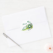 Sticker Rond Recycle Hawaii (Enveloppe)