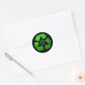 Sticker Rond Recycle Logo par Shirley Taylor (Enveloppe)