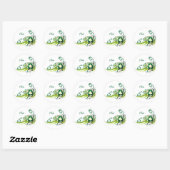 Sticker Rond Recycle Ohio (Feuille)