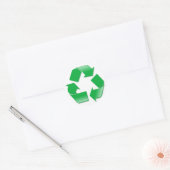 Sticker Rond Recycler (Enveloppe)