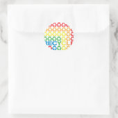 Sticker Rond recycler (Sac)