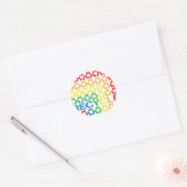 Sticker Rond recycler (Enveloppe)