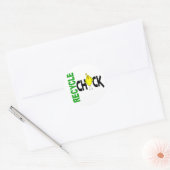 Sticker Rond Recycler la case 1 (Enveloppe)