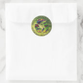 Sticker Rond recycler maintenant (Sac)