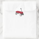 Sticker Rond Red Wagon (Sac)