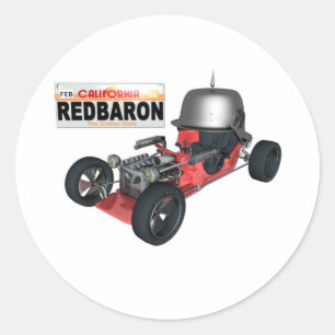 Sticker Rond RedBaron