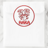 Sticker Rond RedHAKASticker (Sac)