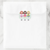 Sticker Rond Reel Princesses (Sac)