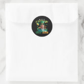 Sticker Rond Refaire la Saint-Patrick Grande Encore Trump Améri (Sac)