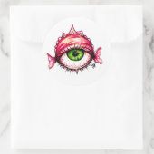 Sticker Rond refaire l'oeil (Sac)