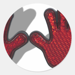 Sticker Rond ReflectiveHands062710ombres
