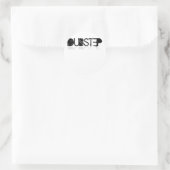 Sticker Rond Réflexion Dubstep (Sac)