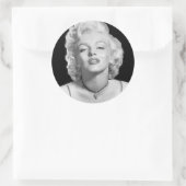 Sticker Rond Regardez de l'amour (Sac)