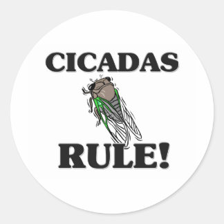 Sticker Rond Règle du CICADAS !