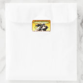 STICKER ROND RÈGLE LONGBOARDS (Sac)