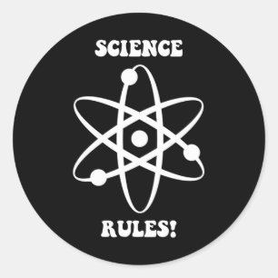 Sticker Rond règles scientifiques