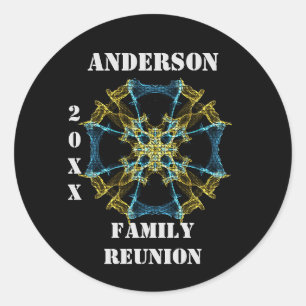 Sticker Rond Regroupement familial Espace extra-atmosphérique S