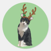 Sticker Rond Reindeer Calliope (Devant)
