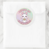 Sticker Rond Reine de tout (Sac)