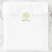 Sticker Rond Reine d'un jour (Sac)