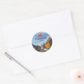 Sticker Rond Reine Lofoten (Enveloppe)