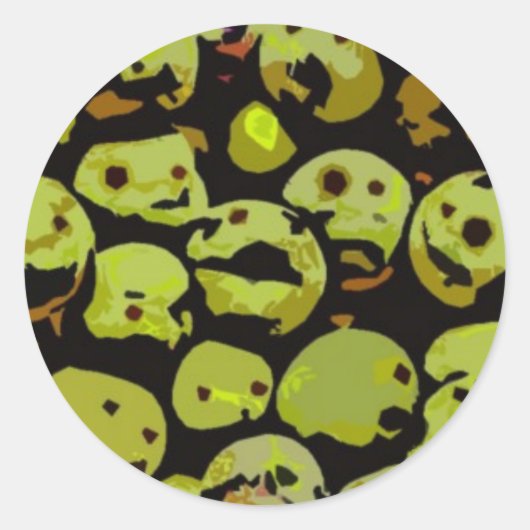 Sticker Rond Rejeter (Devant)