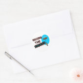 Sticker Rond Relèvement des biftecks (Enveloppe)