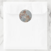 Sticker Rond Renaissance lunaire des Cherubs (Sac)
