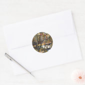 Sticker Rond Rend la créativité plus éclatante (Enveloppe)