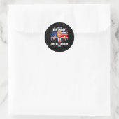 Sticker Rond Rendez votre anniversaire formidable (Sac)